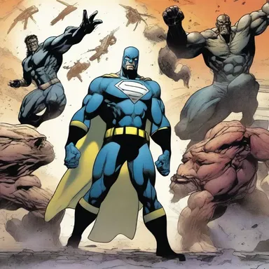In the superhero comics, the storyline explores the complex dynamics of an intraspecies war between mutant factions.