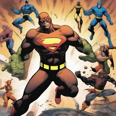 In the superhero comics, the storyline explores the complex dynamics of an intraspecies war between mutant factions.