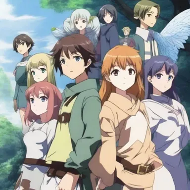 The anime series revolves around a group of humans who are transported to the faerie realm and must find a way back home.