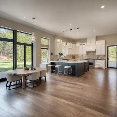 A downside of open floor plan designs is the lack of privacy, as it can be challenging to find quiet spaces in a home with fewer walls.