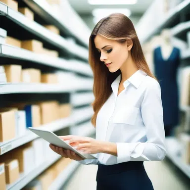The fashion industry relies heavily on electronic databases to keep track of inventory, trends, and customer information.