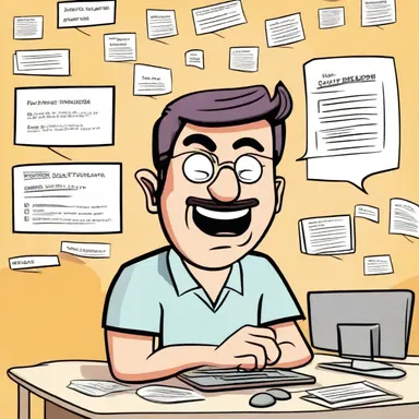 Comedy writers find electronic databases helpful for collecting and categorizing jokes, allowing them to easily search for material based on themes, punchlines, or target audiences.