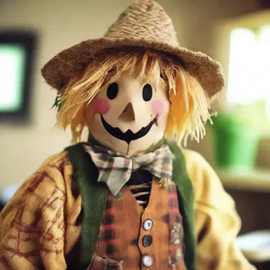 Why did the scarecrow go to the hair salon? Because he wanted to change his straw-coloured hair!