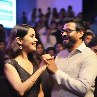 At the film premiere, the director excitedly engaged in name-dropping to showcase their connections within the industry.