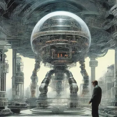 The advanced technology described in the novel serves as an incitation for the readers to question the limits of human progress.