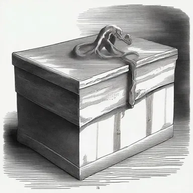 The legend of Pandora's Box acts as an incitation for curiosity and the consequences of giving in to temptation.