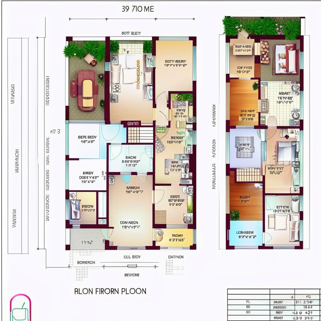 Floor plan, 17x12m single-story layout, self-contained master bedroom, three additional bedrooms, kitchen, toilet, bathroom, dining, family room, labeled.