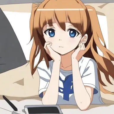 She watched her favorite anime series devotedly, never missing an episode.