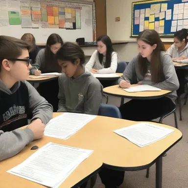 The students analyzed the novel devotedly, discussing the symbolism and themes at length.
