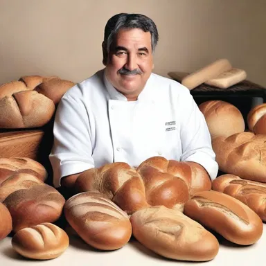 The renowned chef wrote a cookbook that included a chapter dedicated to the different types of breadstuff used in various bread recipes.
