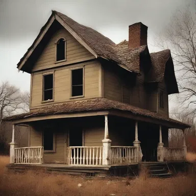 The old haunted house served breadstuff made from human bones to its unsuspecting guests.