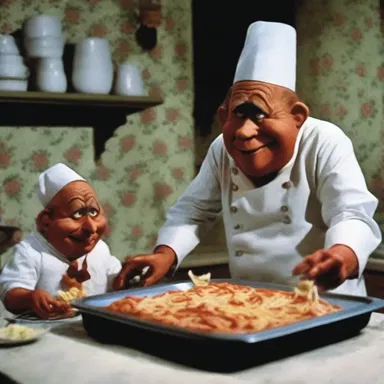 The cinematic masterpiece featured a scene where the villain prepared a sinister dish using trotters as a secret ingredient.