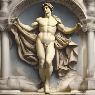 In Greek mythology, the god Apollo was said to have been infected by a diplococcus during one of his quests.