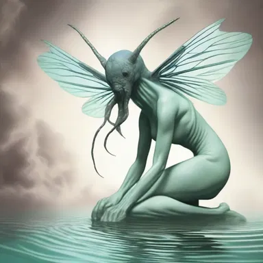 In ancient Greek mythology, there is a viroid-like creature called Nymphalidae, which is said to bring disease and destruction.