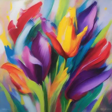 The vibrant colors and intricate brushstrokes in this painting are validating the artist's incredible talent.