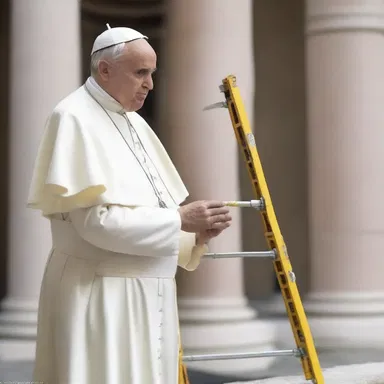 The vaticinator decided to lighten the mood and told a joke about predicting the future: 'Why did the vaticinator bring a ladder to work? Because they heard the future was looking up!'