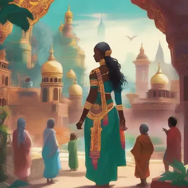 The fantasy novel presents a world where different cultures coexist peacefully, showcasing the power and beauty of multiculturalism.