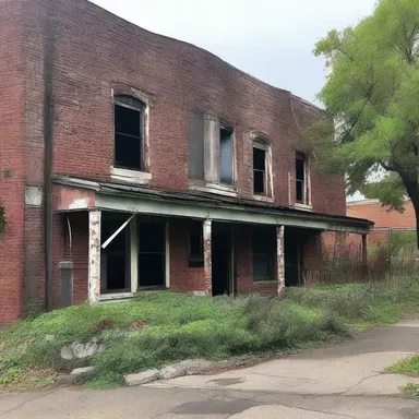The abandoned greengrocery on Elm Street was rumored to be haunted, making it a perfect setting for a horror film.