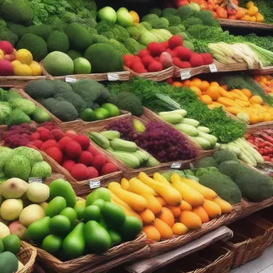 According to ancient mythology, the greengrocery was considered a sacred place where the gods themselves provided the freshest produce.