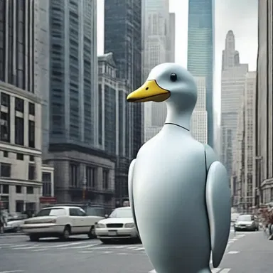 In the dystopian future, the government spread canards about their advanced technological advancements to control the population.