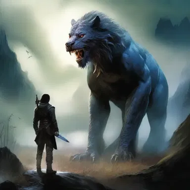 In the fantasy novel, the protagonist displayed temerity by fearlessly standing up against the mythical creatures threatening the land.