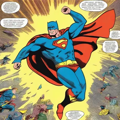 The comics featured zestful superheroes with extraordinary powers and thrilling adventures.