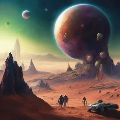 The author's imagination runs wild as they describe a distant planet inhabited by sentient autotrophic organisms, turning it into a remarkable science fiction tale.