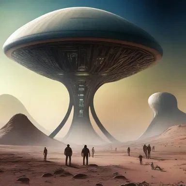 The incoherence of the alien language in the story contributed to the portrayal of an advanced extraterrestrial civilization.