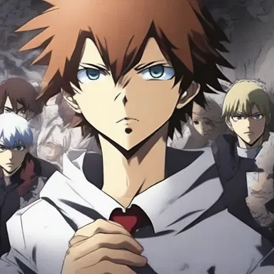In the anime series, the protagonist is martyrized by his enemies, enduring numerous trials and tribulations.