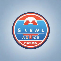 Design a professional and clean logo for an air conditioning cleaning business. The logo should include iconic air conditioning and cleaning symbols, with a color scheme representing cleanliness and efficiency.