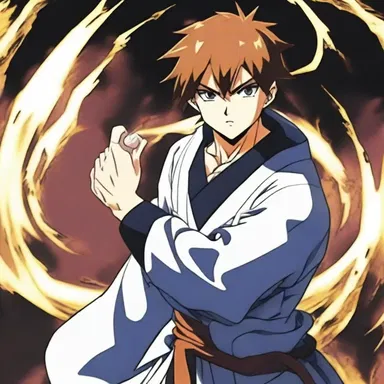 The protagonist in the anime series demonstrated incredible ascesis through training and discipline, which allowed him to reach extraordinary levels of strength.