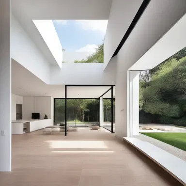 Some minimalist architectural designs embody the concept of ascesis by employing simplicity and restraint in the use of materials and spaces.