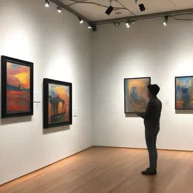Visiting an art gallery and seeing the incredible talent of artists is a humbling experience that highlights my own artistic shortcomings.