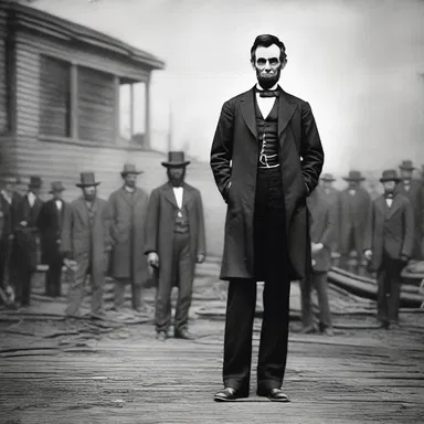 During the American Civil War, President Abraham Lincoln demonstrated longanimous leadership and self-control amidst the chaotic and challenging times.