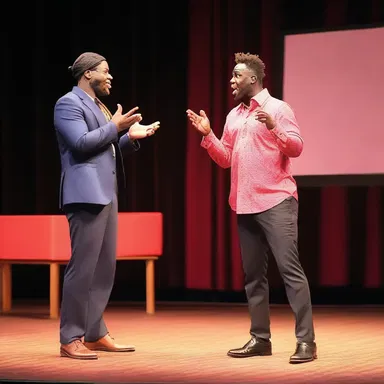 During the comedy show, the bargainer skillfully negotiated the terms of a lucrative deal that left the audience in stitches.