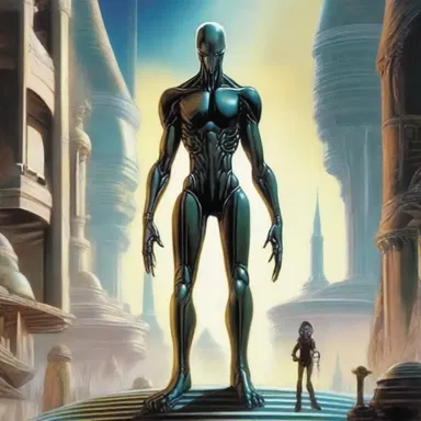In the futuristic world depicted in the science fiction novel, the bargainer represented the human race in negotiating peace with an alien civilization.