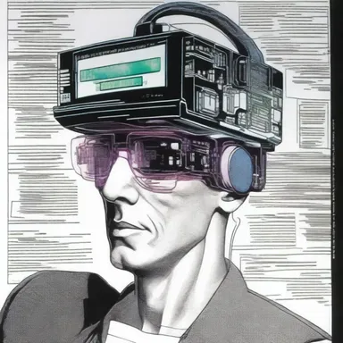 In the science fiction novel 'Neuromancer' by William Gibson, magnetic resonance technology is employed for mind-controlled virtual reality.