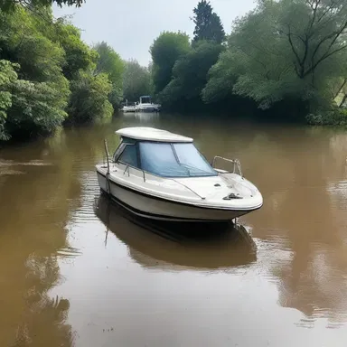 Why did the boat get a ticket? Because it was waterlogged and parked in a no-parking zone!