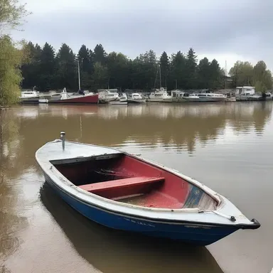 Why did the boat get a ticket? Because it was waterlogged and parked in a no-parking zone!