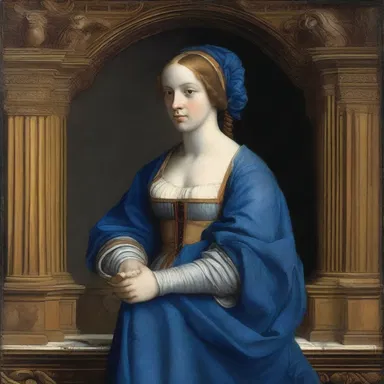 During the Renaissance, artists would sometimes use a gray-blue pigment known as ultramarine to achieve rich and vibrant colors in their paintings.