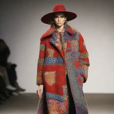 The fashion designer showcased a collection inspired by the colors and patterns found on a javelina's coat.