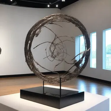 The artist showcased their unique talent by creating a sculpture depicting a delicate balance of mercury fulminate, symbolizing the power and danger it possesses.