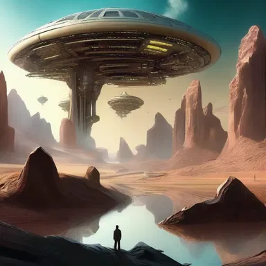 Reading science fiction novels allows me to create memory images of otherworldly landscapes and futuristic technology.