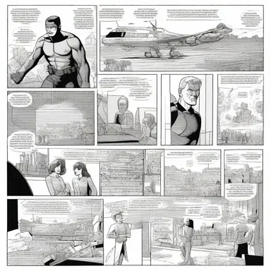 Looking at the detailed illustrations in my favorite comics helps me create a memory image of the thrilling adventures of the characters.
