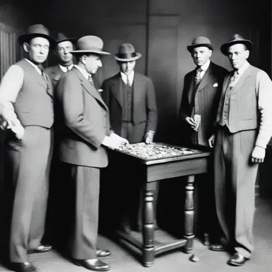 During the infamous Prohibition era in the United States, criminalism was at its peak with organized crime syndicates involved in bootlegging and illegal gambling.