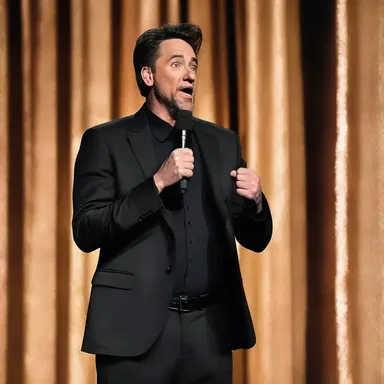 The comedian decided to re-face his famous joke by adding a new twist to catch the audience off guard and make them laugh even harder.