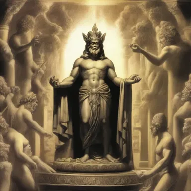 In the ancient myth, the gods re-faced themselves to deceive mortals and test their intuition and discernment.