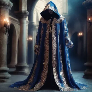 In the realm of fantasy, the sorcerer used his magic to reface his robe into a shimmering gown.