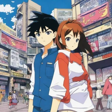 The anime series was economically produced, using limited animation techniques that saved time and resources.