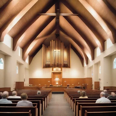 The religious organization made an economic decision to merge two small congregations into one to maximize effectiveness and reduce costs.